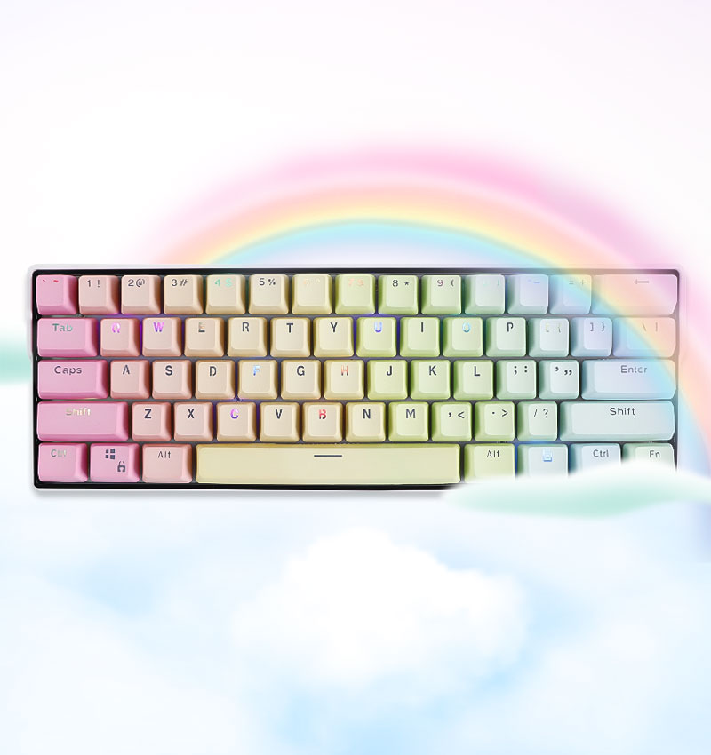 Rainbow Gradient 104 Keys -1