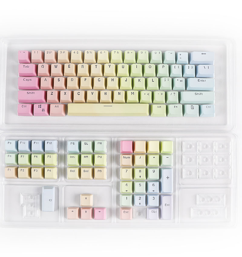 Rainbow Gradient 104 Keys-3